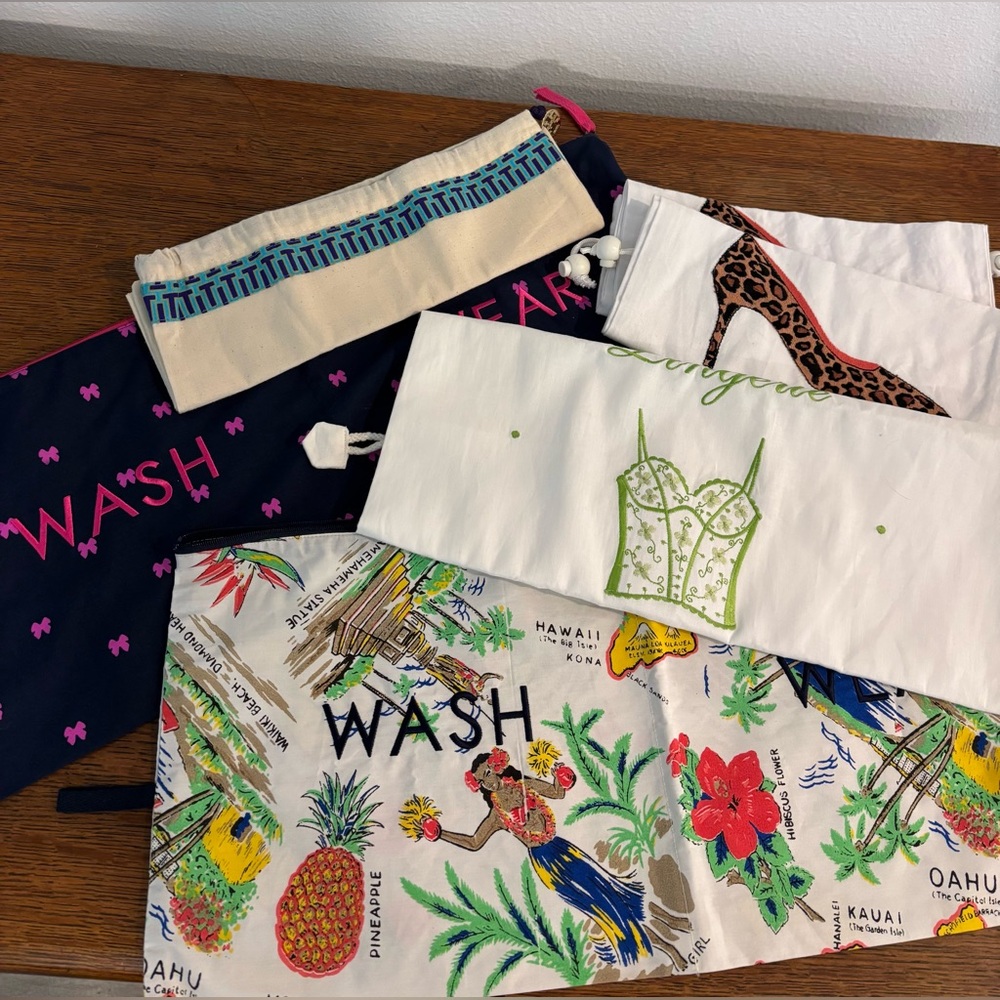 SET OF 6 TRAVEL/DUST  BAGS